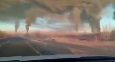 Ukrayna Rus rafinerini havaya u&ccedil;urdu