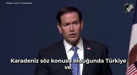 ABD Dışişleri Bakanı Marco Rubio'dan T&uuml;rkiye a&ccedil;ıklaması