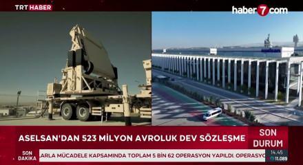 ASELSAN ile SSB arasında 523 milyon avroluk s&ouml;zleşme imzalandı