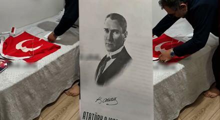 Balıkesir'de s&ouml;zde &ouml;ğretmen T&uuml;rk bayrağı ve Atat&uuml;rk&rsquo;e hakaret etti g&ouml;zaltına alındı