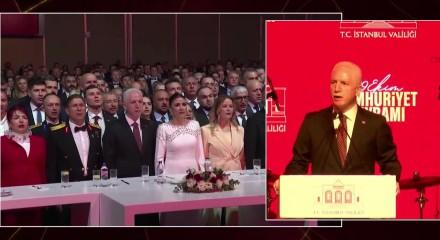 İstanbul Valiliğince Cumhuriyet'in 103. yılı dolayısıyla resepsiyon d&uuml;zenlendi