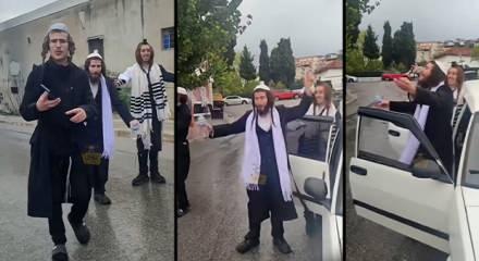 İzmir&rsquo;de zıplayan Yahudilerin g&ouml;r&uuml;nt&uuml;leri viral oldu