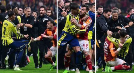 Kavganın en net g&ouml;r&uuml;nt&uuml;s&uuml;! Archie Brown'dan olay s&ouml;zler