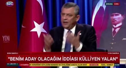 &Ouml;zg&uuml;r &Ouml;zel'den cumhurbaşkanlığı adaylığına yeşil ışık