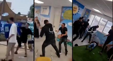 Siyonist İsrailliler sandık başında Arap se&ccedil;mene saldırdı