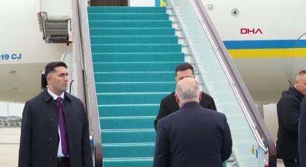 Ukrayna Devlet Başkanı Zelenskiy T&uuml;rkiye'ye geldi!
