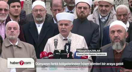 İslam alimlerinden İstanbul'da ortak a&ccedil;ıklama: Gazze'deki soykırımı durdurun