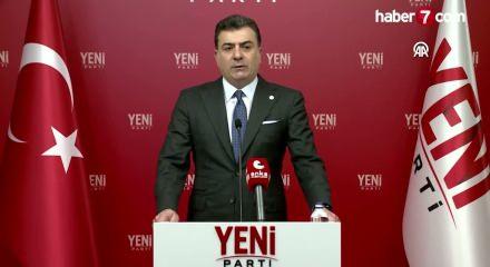 Yeni Parti S&ouml;zc&uuml;s&uuml; Emre, basın toplantısı d&uuml;zenledi