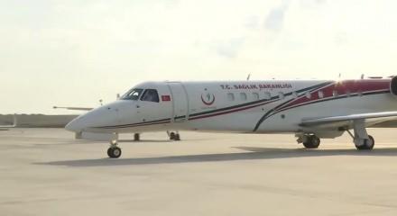 Kirgizistan Da Yasayan Ve Koronaviruse Yakalanan 4 Vatandas Ambulans Ucakla Turkiye Ye Getirildi Video 7