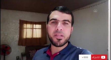 kizlarinin korkusunu yenmeye calisan baba bombardimanda hayatini kaybetti