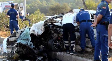 Milas Bodrum Karayolunda Katliam Gibi Kaza 2 Olu 23 Yarali Video 7