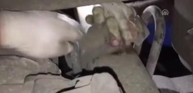 Tırın altına gizlenilen uyuşturucu 6 saatte &ccedil;ıkarıldı 