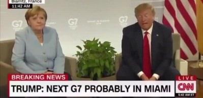 Trump: Kanımda Almanlık var! Merkel: Pıhımmmphph