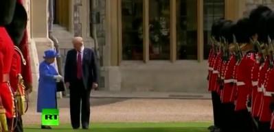 Trump kuralları takmadı, Krali&ccedil;e &ccedil;ıldırdı!