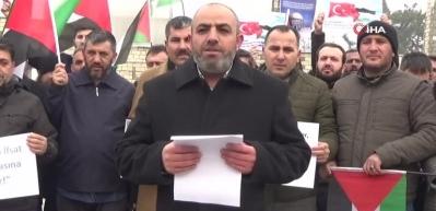 Trump&rsquo;ın "Y&uuml;zyılın Anlaşması" a&ccedil;ıklamasına tepki