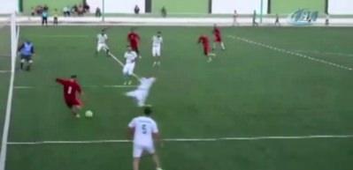TSK&rsquo;nın ter&ouml;rden temizlediği El Bab&rsquo;da futbol heyecanı