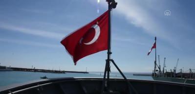 T&uuml;rk donanmasının g&ouml;zbebeği "TCG Salihreis fırkateyni" NATO tatbikatında
