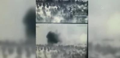 T&uuml;rk tanklarının hedefleri vurma anı
