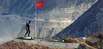 T&uuml;rkiye'nin en b&uuml;y&uuml;k Atat&uuml;rk Heykeli a&ccedil;ıldı