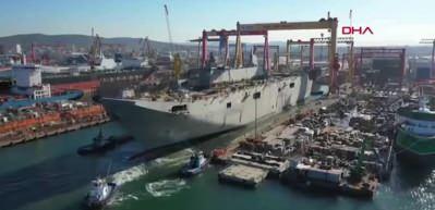 T&uuml;rkiye'nin en b&uuml;y&uuml;k savaş gemisi TCG Anadolu ABD basınında: Daha da g&uuml;&ccedil;lenecekler