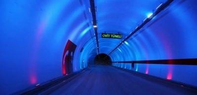T&uuml;rkiye'nin en uzun t&uuml;neli bug&uuml;n a&ccedil;ılıyor