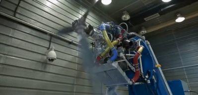 T&uuml;rkiye'nin ilk İHA Motoru: TEI PD-170 Turbodizel Motor Sistemi