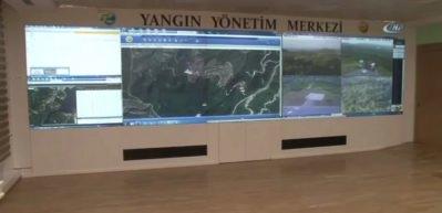 T&uuml;rkiye&rsquo;nin ormanları 7/24 b&ouml;yle g&ouml;zetleniyor 