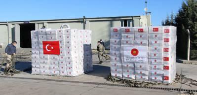 T&uuml;rkiye'nin yardımları İngiliz medyasının g&uuml;ndeminde