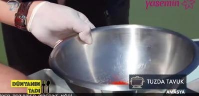 Tuzda tavuk nasıl pişirilir? 