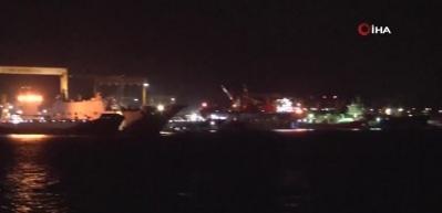 Tuzla a&ccedil;ıklarında gemi kazası