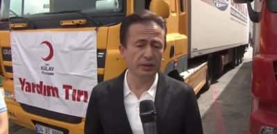 Tuzla'dan iki tır dolusu yardım malzemesi Giresun i&ccedil;in yola &ccedil;ıktı