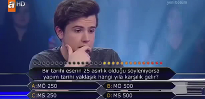 Twitter fenomeni 'Kim Milyoner Olmak İster'de rezil oldu