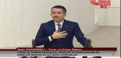  Bakan Pakdemirli'den önemli açıklama