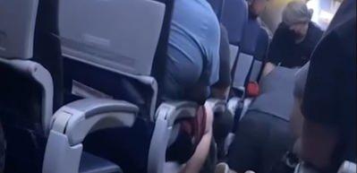 Uçakta koronavirüsten ölen yolcunun görüntüleri ortaya çıktı
