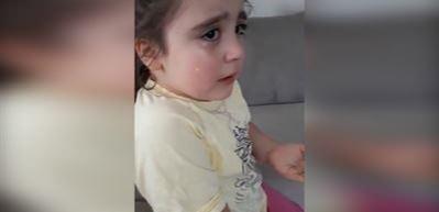 Uğur b&ouml;cekleri &ouml;ld&uuml; diye g&ouml;zyaşına boğuldu