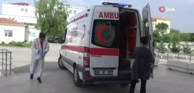 Ukrayna&rsquo;da d&uuml;şerek belini kıran gen&ccedil;, T&uuml;rkiye&rsquo;ye u&ccedil;ak ambulans ile getirildi