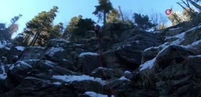 Uludağ'da kayıp amat&ouml;r dağcılar işte b&ouml;yle bulundu