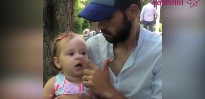 &Uuml;mit Erdim ve kızı Ses'ten Eyl&uuml;l ayı paylaşımı!
