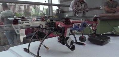 Üniversite öğrencilerinden 3D yazıcı ile 'yerli drone'