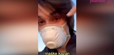 &Uuml;nl&uuml; fenomen Berk Keklik'in yeni yarışması maske kazanma oldu!