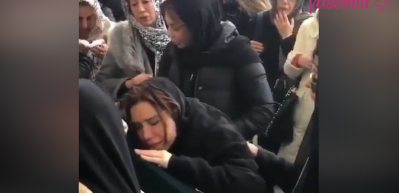&Uuml;nl&uuml; t&uuml;rk&uuml;c&uuml; Ceylan'ın fenomen yeğeni Nazlıcan Arkan toprağa verildi! İşte o anlar...