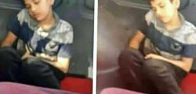 &Uuml;st&uuml; kirli diye minib&uuml;ste koltuğa oturtulmamıştı! O &ccedil;ocuk konuştu