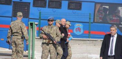 Vatan haini Adem Huduti hakim karşısında