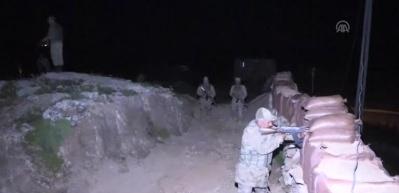 Vatan n&ouml;betinde bin 100 rakımlı tepede ilk sahur