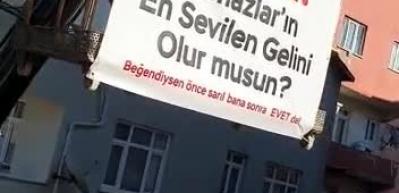 Vin&ccedil; sepetinden s&uuml;rpriz evlilik teklifi