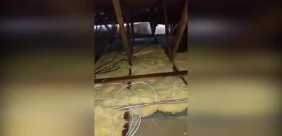 Dorian kasırgası sonrası evleri su bastı!
