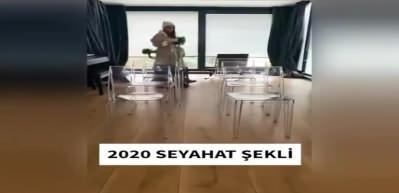 B&uuml;şra Pekin'in 2020 seyahat videosu sosyal medyayı salladı!
