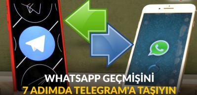 WhatsApp geçmişi Telegram'a nasıl taşınır? 