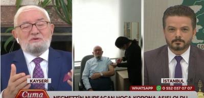 Necmettin Nursa&ccedil;an Hoca'dan Covid -19 aşısı a&ccedil;ıklaması!