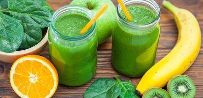 Yaban mersinli ıspanak smoothie